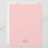 ベビーシャワーのおむつアクティビティカードサイン 招待状 (裏面)