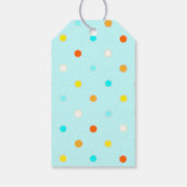 ベビーシャワーのお favors のギフトタグ ギフトタグ (裏面)