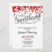 ベビーシャワーのご招待 招待状 (正面/裏面)