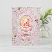 ベビーシャワーのご案内 招待状 (スタンド正面)