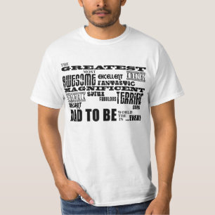 ベビーシャワーのすばらしく最も最高のな未来はあるためにパパの父とな Tシャツ
