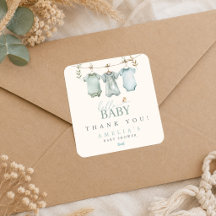 ベビーシャワーのためのハンギングベビー服ロープ Hello Baby Boy