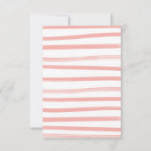 ベビーシャワーのための釣りの本 女の子 カード (裏面)