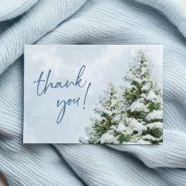 ベビーシャワーのためのBaby It's Cold Outside サンキューカード