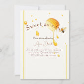 ベビーシャワーのように甘い 招待状 (正面)