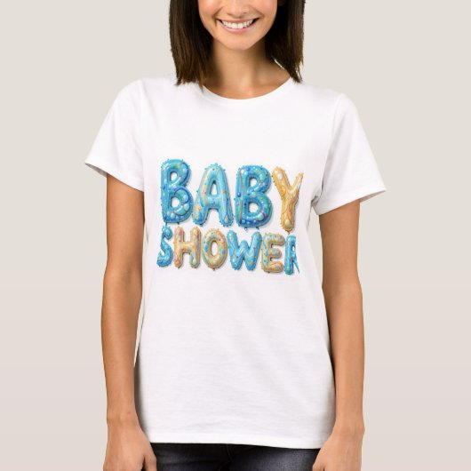 ベビーシャワーのギフト Tシャツ (正面)