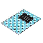 ベビーシャワーのゲストブック |ノートパーソナライズされたブック ノートブック (左側)