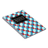 ベビーシャワーのゲストブック |ノートパーソナライズされたブック ノートブック (右側)