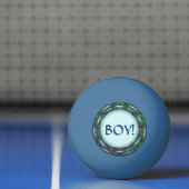 ベビーシャワーのゲーム! 男の子か女の子か。 チーム男の子! 卓球ボール (ネット)