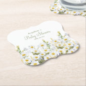 ベビーシャワーのコースター ペーパーコースター (アングル)