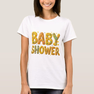 ベビーシャワーのサプライズ Tシャツ