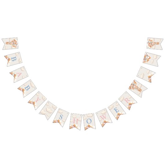 ベビーシャワーのバンティンフラッグ バンティングフラッグ (全)