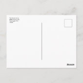 ベビーシャワーの写真、ありがとう 出産報告 ポストカード (裏面)