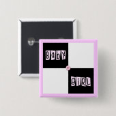 ベビーシャワーの女の子 缶バッジ (正面&裏面)