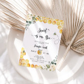 ベビーシャワーの招待に甘い 招待状