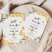 ベビーシャワーの招待に甘い 招待状