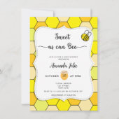 ベビーシャワーの招待に甘い 招待状 (正面)