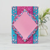 ベビーシャワーの招待状です 招待状 (スタンド正面)