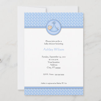 ベビーシャワーの招待状 招待状