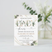 ベビーシャワーの招待状 招待状 (スタンド正面)
