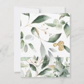 ベビーシャワーの招待状 招待状 (裏面)