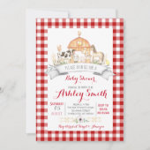 ベビーシャワーの招待状 招待状 (正面)