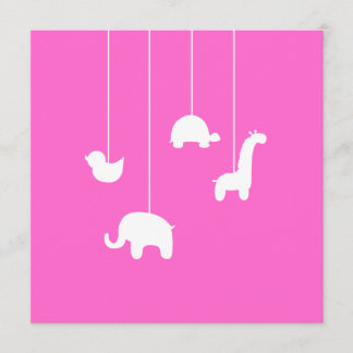 ベビーシャワーの招待状 招待状