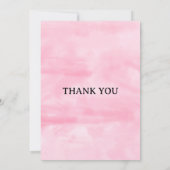 ベビーシャワーの招待状 招待状 (裏面)