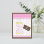 ベビーシャワーの招待状 招待状 (スタンド正面)