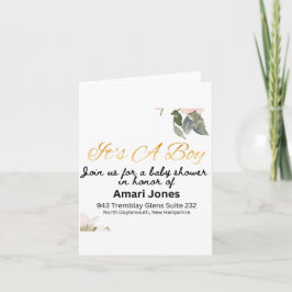 ベビーシャワーの招待状 招待状