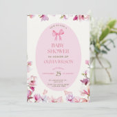 ベビーシャワーの招待状 招待状 (スタンド正面)