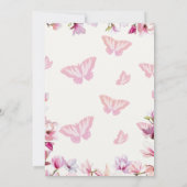 ベビーシャワーの招待状 招待状 (裏面)