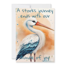 ベビーシャワーの招待状