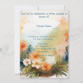 ベビーシャワーの招待状 招待状 (裏面)