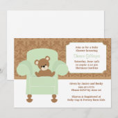 ベビーシャワーの招待状 招待状 (正面/裏面)