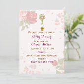 ベビーシャワーの招待状 招待状 (スタンド正面)