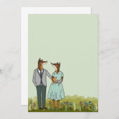 ベビーシャワーの招待状/新生児の発表 招待状 (正面/裏面)