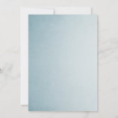 ベビーシャワーの招待状　赤ちゃんよ、外は寒いわよ 鹿 招待状 (裏面)