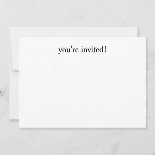 ベビーシャワーの招待 招待状 (正面)