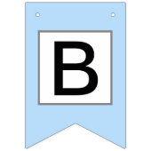 ベビーシャワーの旗-森林創造物 バンティングフラッグ (第3の旗)