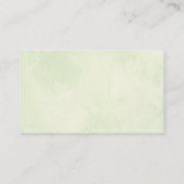 ベビーシャワーの水彩図書要求招待状 エンクロージャーカード (裏面)