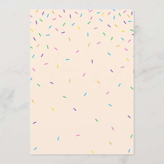 ベビーシャワーのEmojiのゲームカード-童謡 プログラム (裏面)