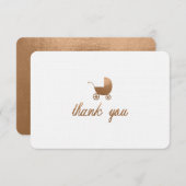 ベビーシャワーはCARD-FLAT感謝していしています サンキューカード