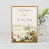 ベビーシャワーを称えて 招待状 (スタンド正面)