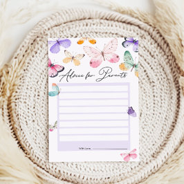 ベビーシャワーアドバイスカード