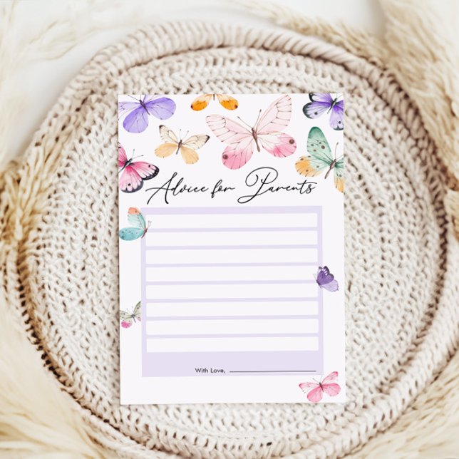 ベビーシャワーアドバイスカード (クリエイターアップロード済み)