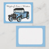 ベビーシャワーアドバイスカード アドバイスカード (正面/裏面)