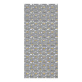 ベビーシャワーアドバイスカード、ボウタイ ラックカード (裏面)