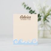 ベビーシャワーアドバイスカード「海底移動機」 (スタンド正面)