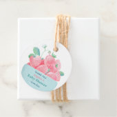 ベビーシャワーイチゴ用メッセージカード フェイバータグ (インサイチュ)